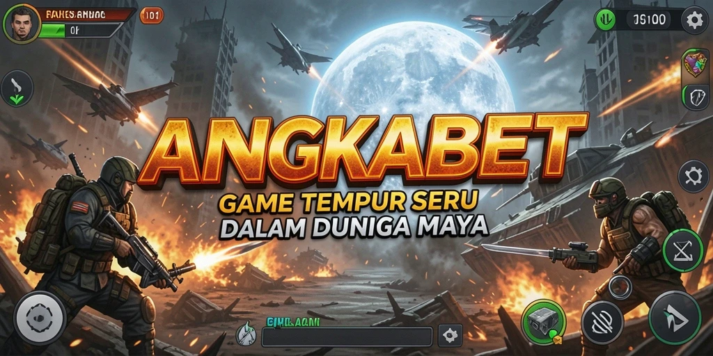 Tampilan gameplay seru di ANGKABET dengan aksi tempur intens.