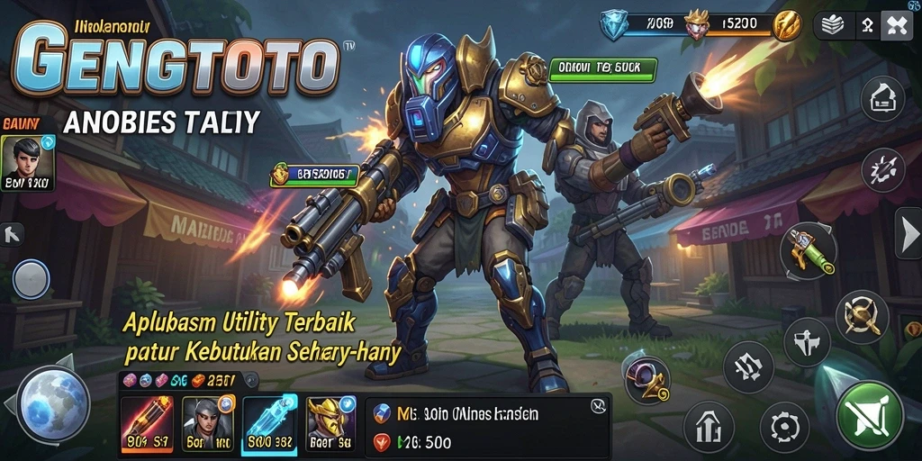Screenshot tampilan utama GENGTOTO yang memudahkan pengguna.