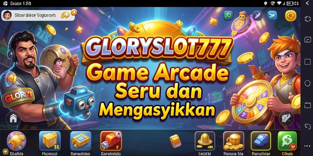 Tampilan gameplay menarik dari GLORYSLOT777 dengan grafis yang memukau.