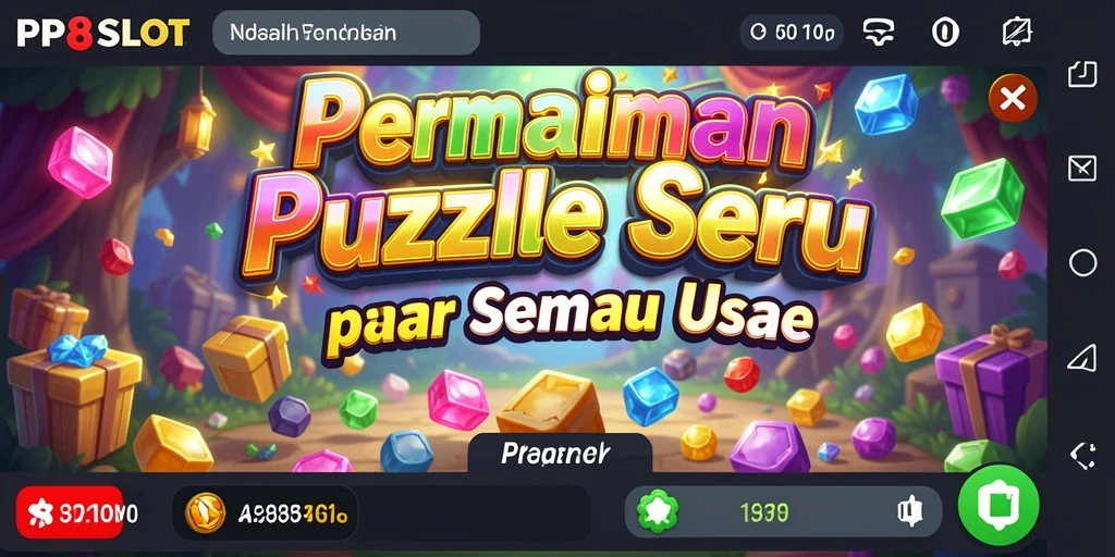 Gameplay seru PP8SLOT yang menawarkan berbagai tantangan Puzzle.