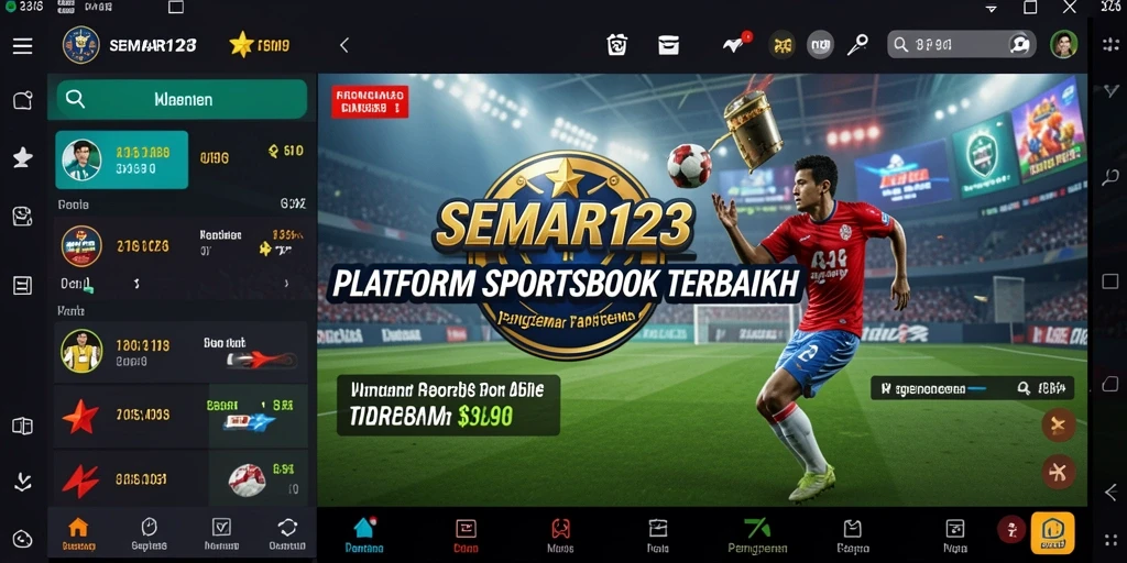 Screenshot SEMAR123 yang menunjukkan pengalaman taruhan yang menarik.