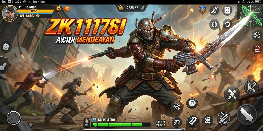 Tampilan gameplay seru dan mendebarkan dari ZK1177.